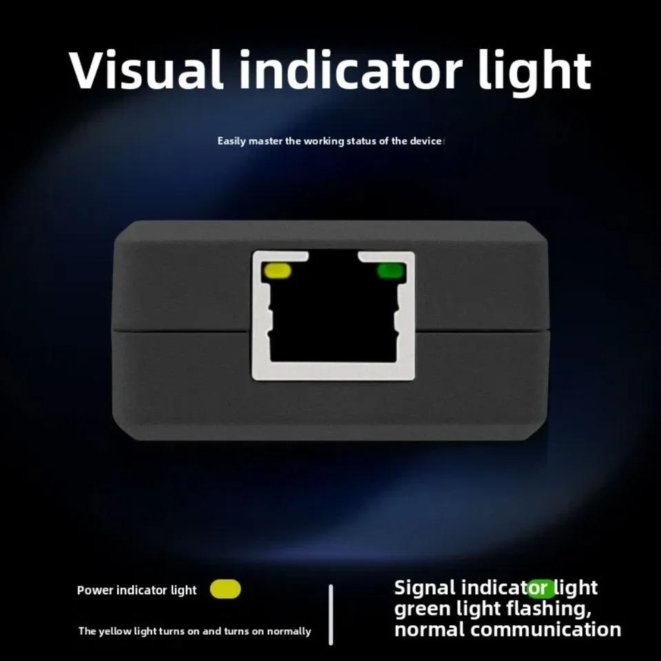 2portový gigabitový POE extender 10/100/1000Mbps IEEE 802.3af/at PoE Repeater Pro napájení IP kamer pro dohled CCTV