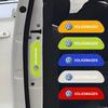 2026 Hete Aanbieding Voor VW VOLKSWAGEN 4 STUKS Autodeur Sticker Veiligheidswaarschuwing Reflecterend Merk Voor Volkswagen TIGUAN VW GOLF MK6 Polo Tiguan PA