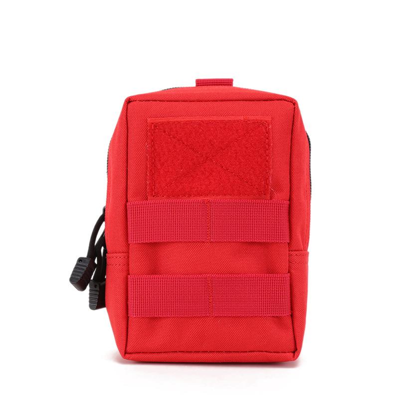 Molle Utility EDC Waist Bag Tactical Pouch Medical First Aid Bag Outdoor Sports Camping Hunting Waist Belt Pocket Sundry Bag