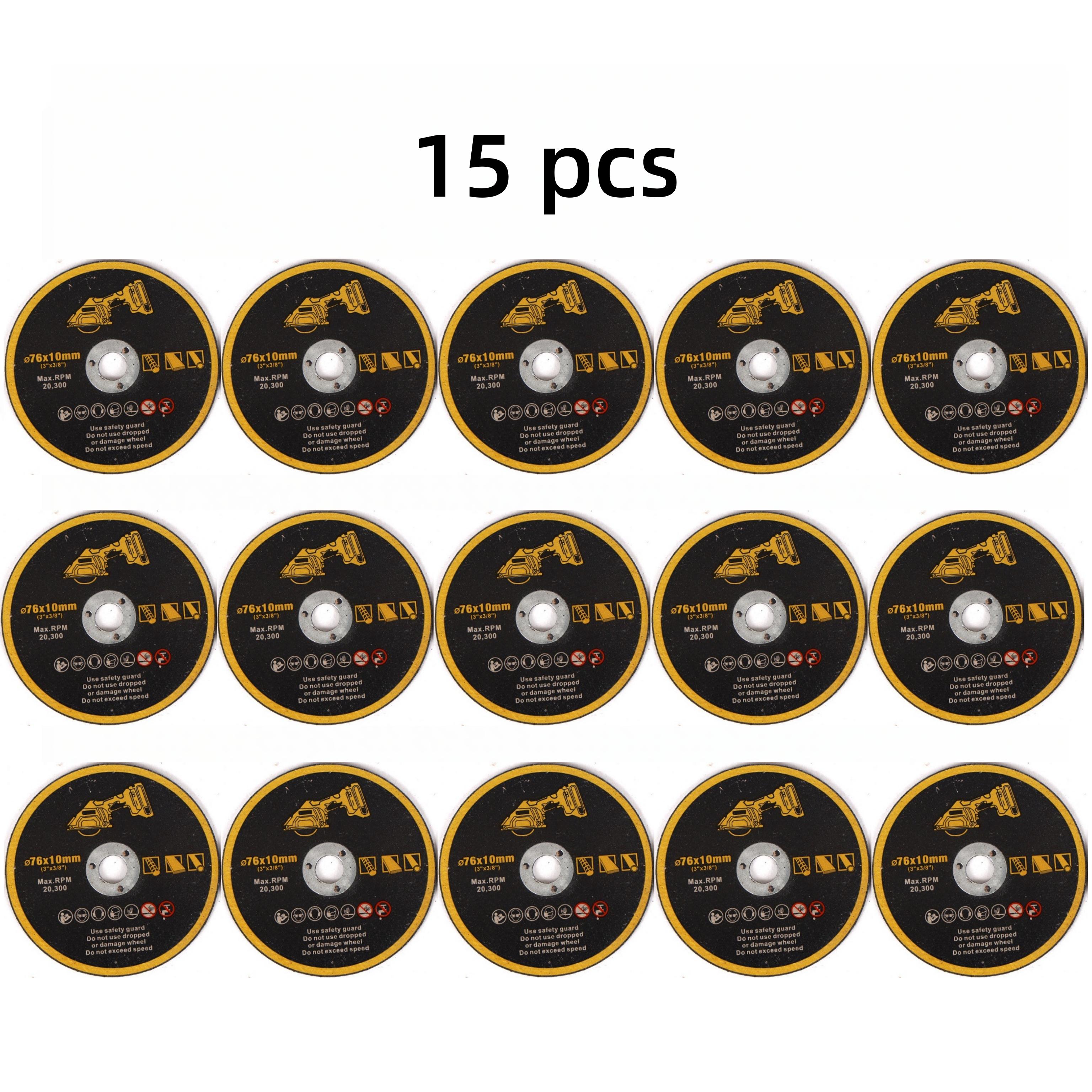 

20 шт. Міні-відрізні диски Круглий смоляний шліфувальний круг для кутової шліфувальної машини 15pcs