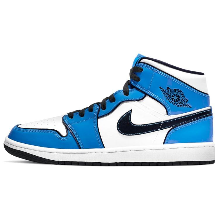 Air Jordan 1 Mid SE Signal Blue Men s DD6834-402 EU 42