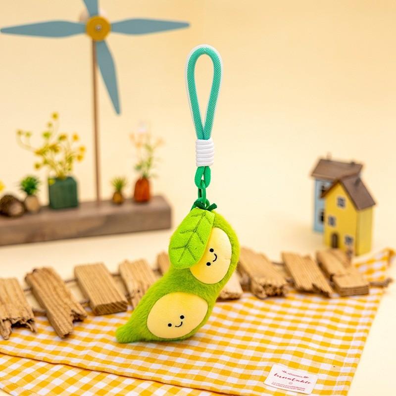 Nut Plush Keychain With Pp Cotton Filling For Gift Collectors