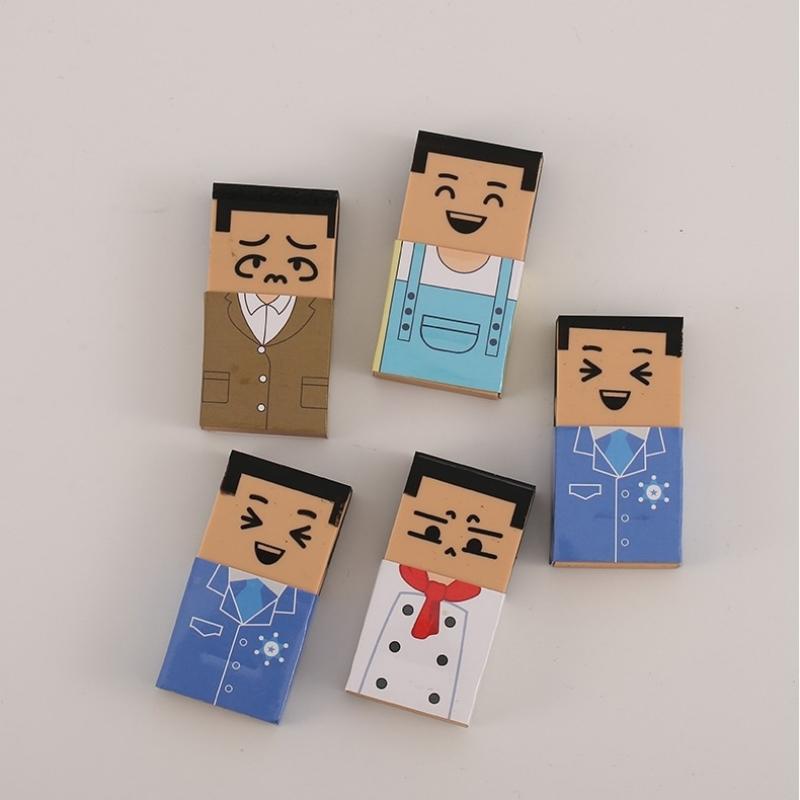 4 buc Gume de șters Unchiul Chel Gume de șters Noutate de la Păros la Chel, Gume de șters pentru Creion Instrumente de Curățare Rechizite de Birou Școlare