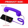 Classical Telephone Receiver Design Headphone USB C Headset With Noise Canceling Microphone For Office And Home Use