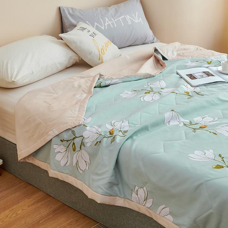 Yalu Brushed Printed Corn Fiber All-Season Quilt