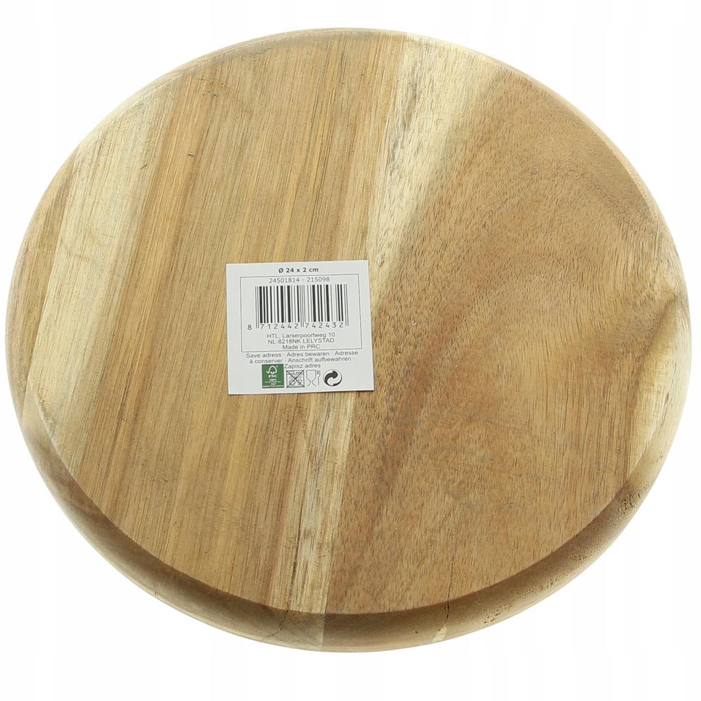ACACIA WOODEN SERVING PLATE
