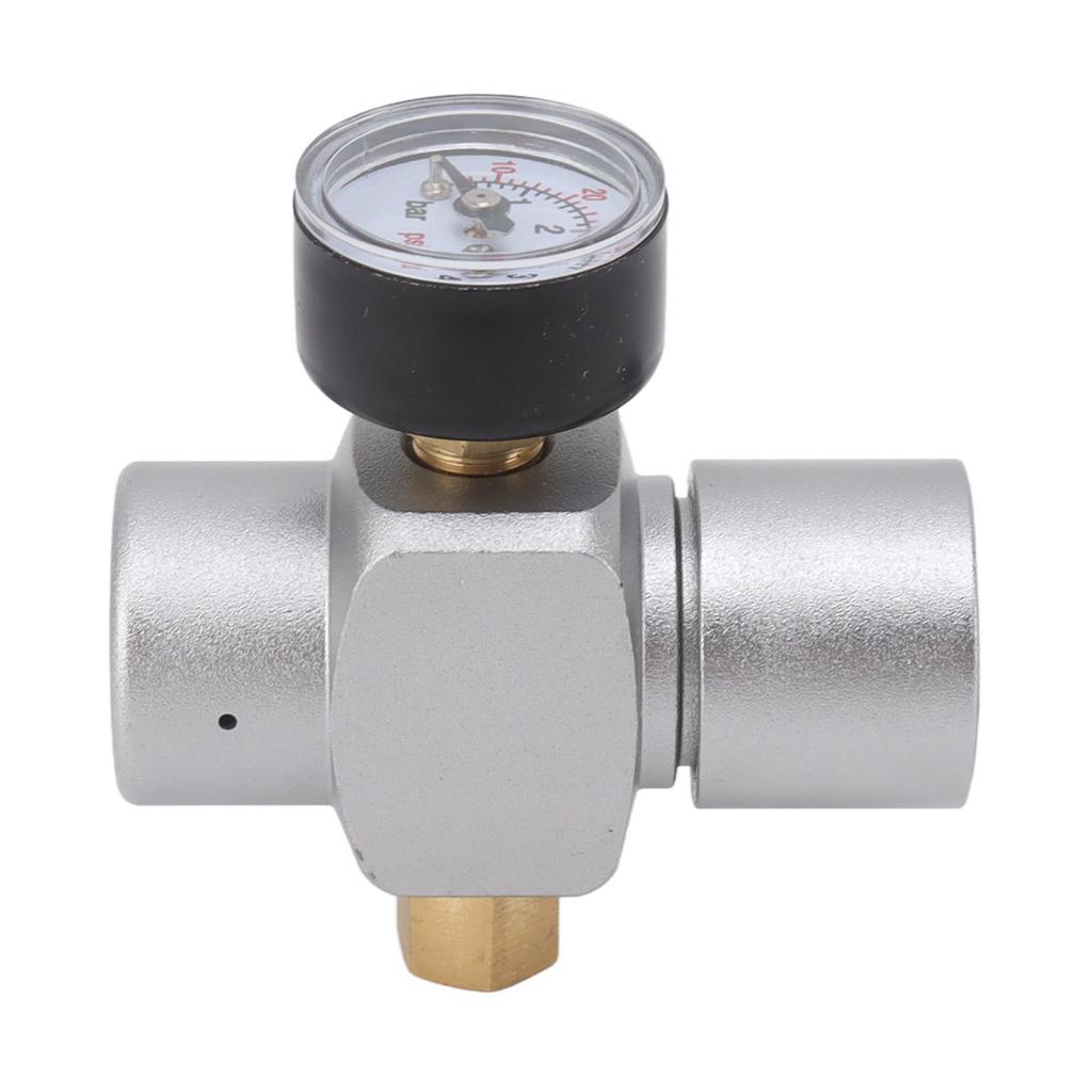 Valvola di riduzione della pressione dell'acqua 0?Regolatore di pressione in acciaio inossidabile da 60 PSI, tubo flessibile multifunzionale