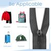 36/12/6pcs Instant Zipper Sliders Universal Instant Fix Zipper Repair Kit Replacement Zip Slider Teeth Rescue New Design DIY Sew