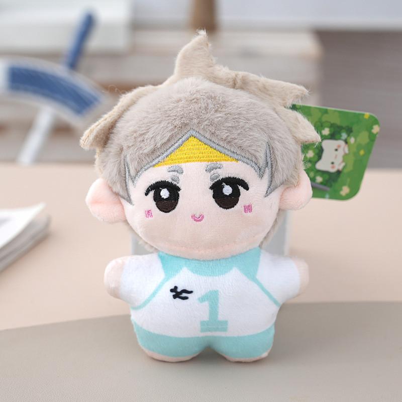 Inspired Haikyuu Anime Plush Toy Keychain With Pp Cotton  For Bag Accessories Charm
