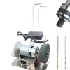 Mini Bench Grinder Grinding Tool 7 Speed Adjustable Crafting Polisher Benchtop Sander for Home