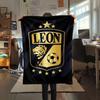 1PC Club León Football Club Patterned Flannel Blanket Suitable For All Seasons for Home Decor Warmth and Comfort Gifts Holiday Present