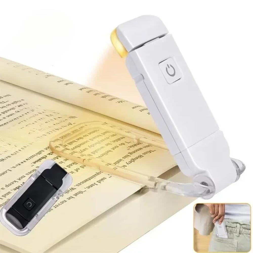 Eye Protection Reading Light Rechargeable Clip Desk Light Clip on Book Light  Night Light