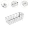 6x Storage Baskets Space Saving Container for Various Sundries Closet Office