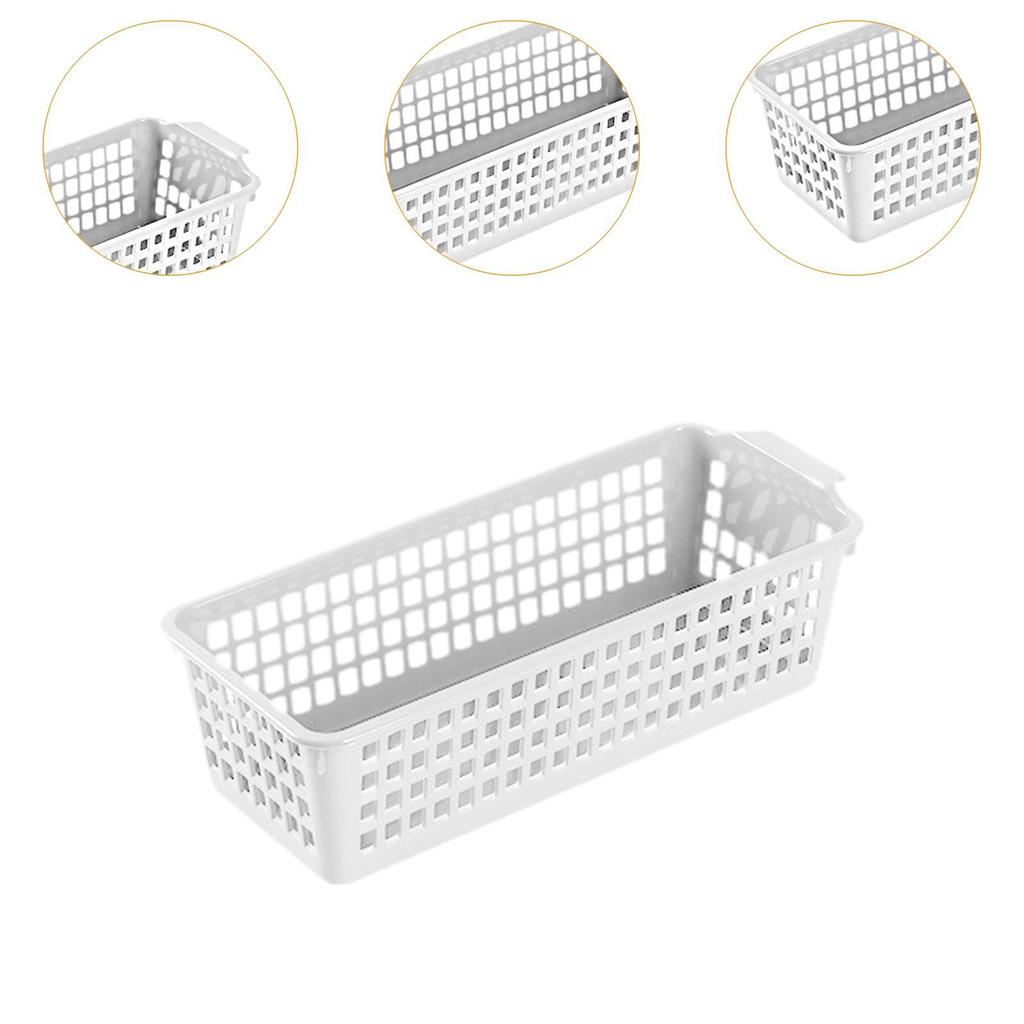 6x Storage Baskets Space Saving Container for Various Sundries Closet Office