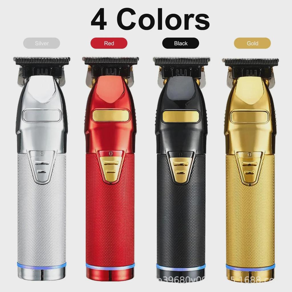 Rechargeable Stainless Steel Electric Hair Clipper for Salon Styling