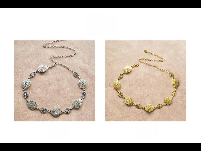 High-End Western-Style Metal Waist & Body Chain for Women