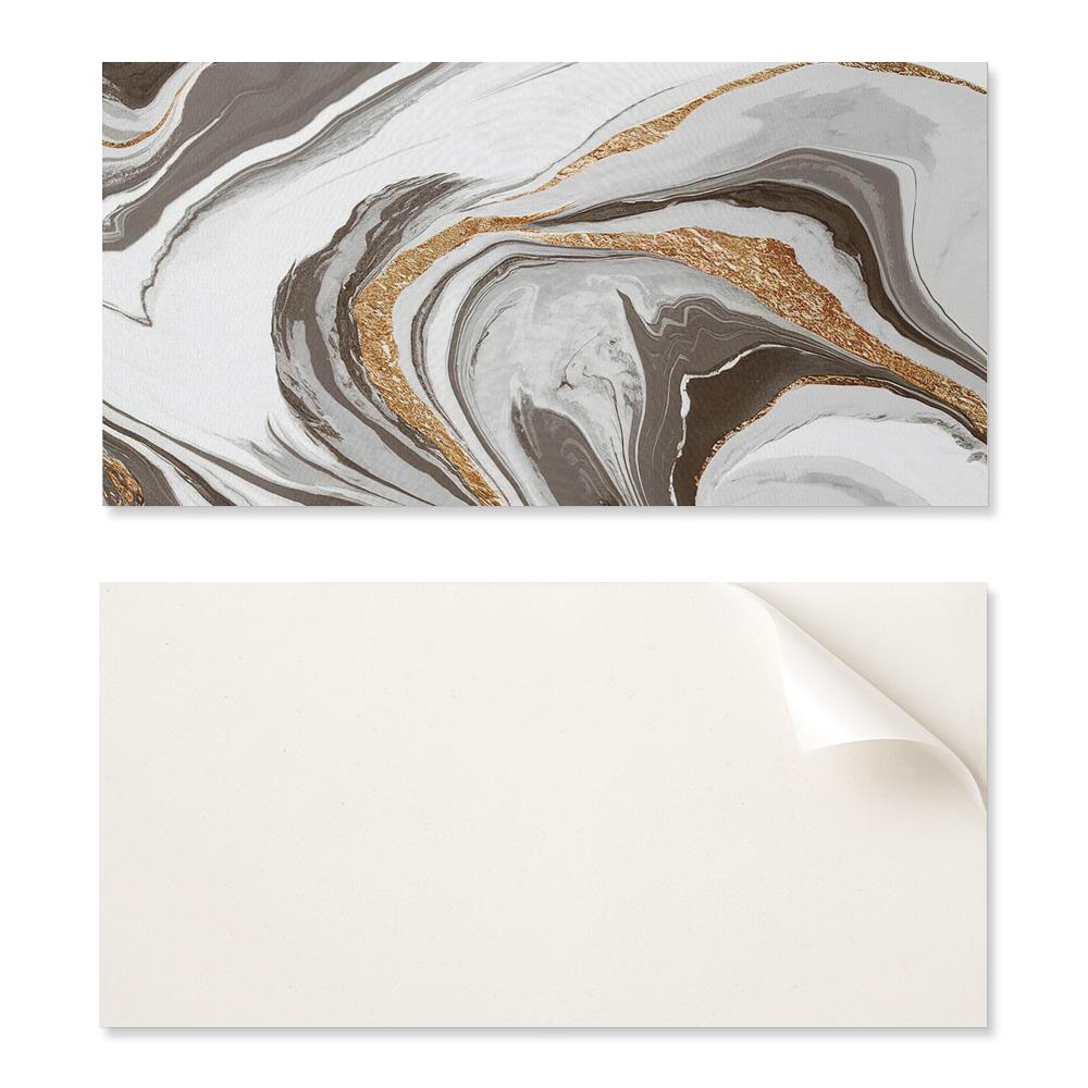 Panel Winylowy Z Wzorem Do Salonu Samoprzylepny 120X60 Cm Fale Abstrakcyjnych Wzorów