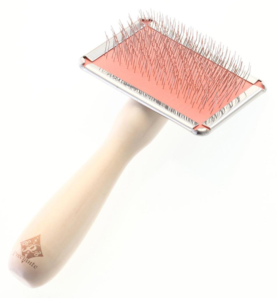 Petio Prechante Soft Slicker Brush for Dogs and S Size Long-haired Long-haired Cats,