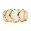 Used Boucheron Ring Rock Crystal EU#51 K18 Yellow Gold 8.8g Yellow Gold Jewelry