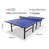 LanXie Standard Foldable Indoor Table Tennis Table