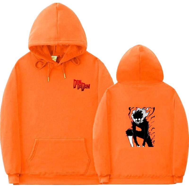 Dandadan Anime Inspired Oversized Hoodie Men Women Streetwear Casual Sweatshirt Fall
