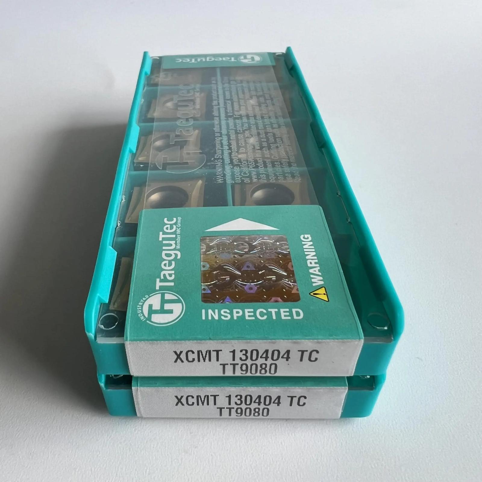 

TaeguTec / XCMT130404TC TT9080 /Original genuine CNC alloy blade 10 PCS