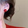 3/6pair Lightweight Imitation Pearl Earrings Champagne Pearl Ear Jewelry  Ladies Fashion