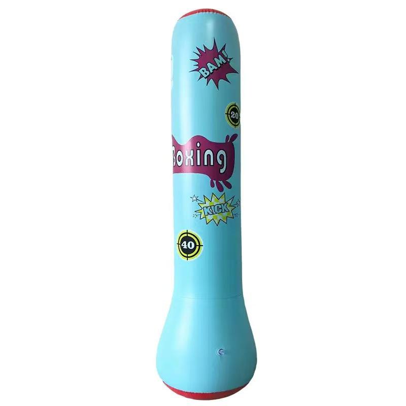 Children's Inflatable Boxing Punching Bag - Free-Standing Taekwondo & Fitness Training Equipment