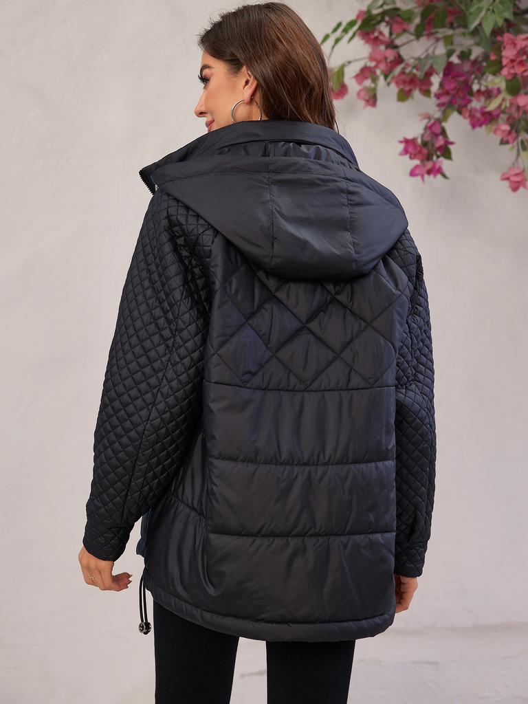 Cinemore Brand New Fashion Spring Down Jacket Autumn Women Coats Middle Length Parkas Woman Jackets Female Thin Cotton 80317