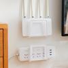 Home Router Storage Box Wireless Wifi Tv Set-Top Box Wall Mounted Storage Rack For Living Room Bedroom Sorting Storage