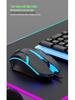 Russian Arabic Wired Luminous Gaming Keyboard & Mouse Set