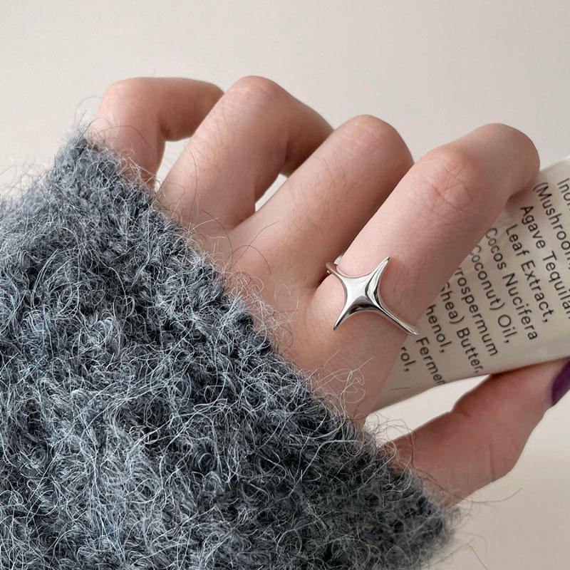 Starlight Women s Trendy Adjustable Open Stackable Ring - Sweet, Cool, and Popular Index Finger Style Open Adjustable