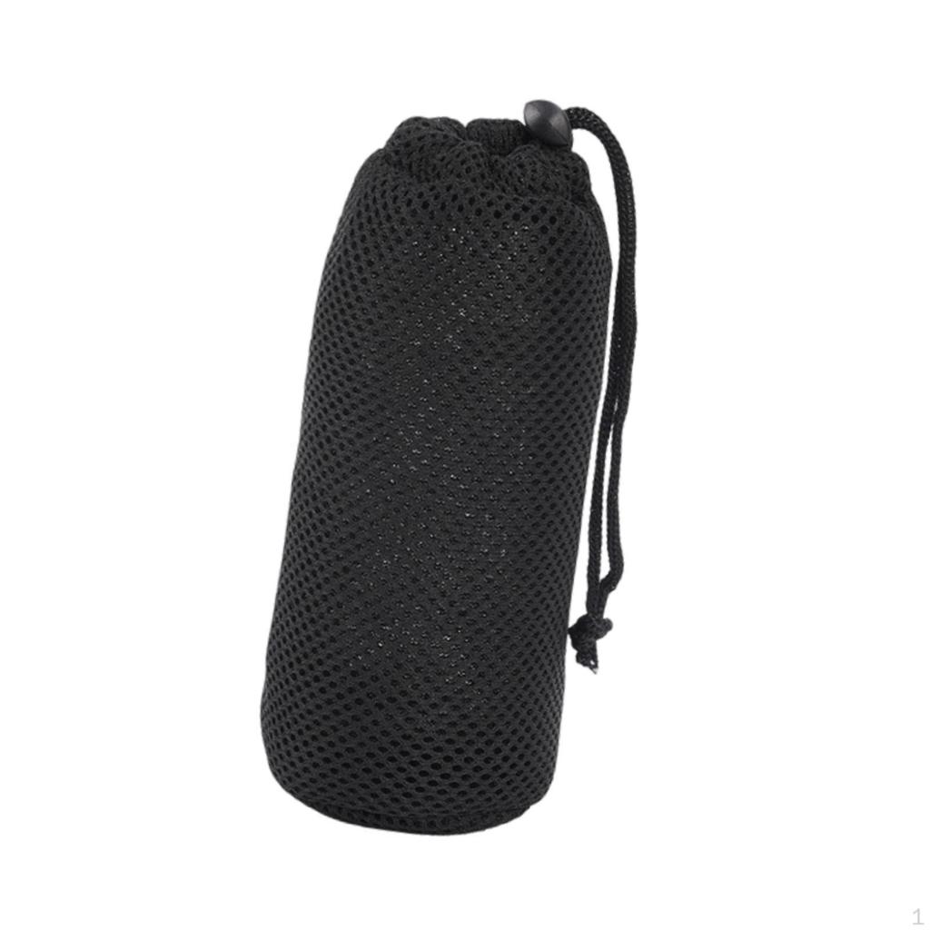 Drawstring Mesh Bag ,Multi Purpose ,with Round Bottom Container ,Quick Storage Gear Organization