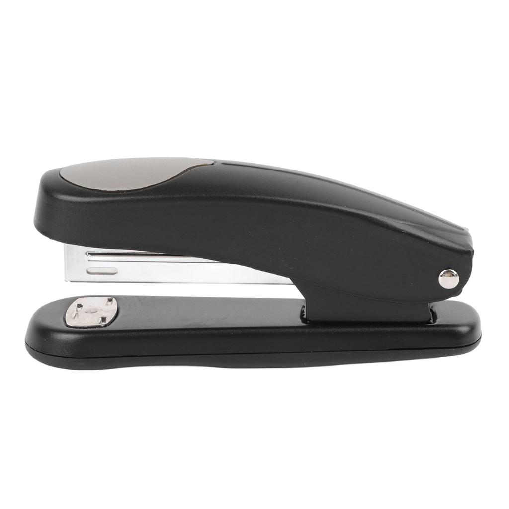 Metal Stapler 20 Sheets Capacity Portable Labor Saving Desktop Stapler for Office School Home Black