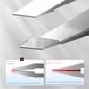 1/2Pcs V/Wide Mouth Lever-Action Eyebrow Tweezers Slanted Eye Brow Clips  Facial Hair Removal