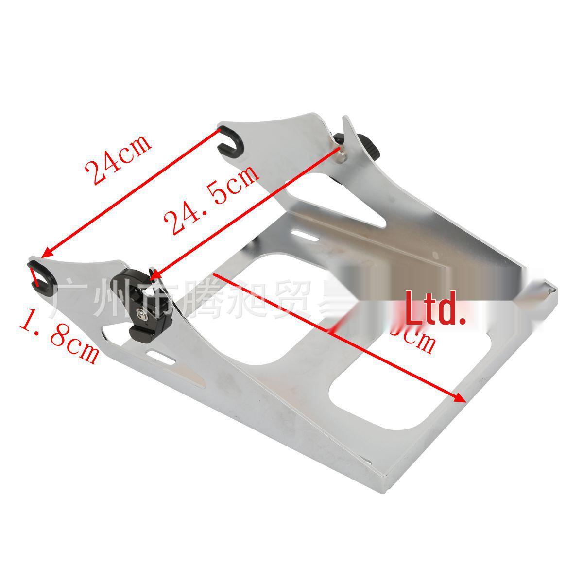 

Harley Voyager Street Glide Quick-Release Rear Luggage Rack Iron