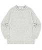BLOND9 Melange Round Neck Sweater_Light Gray
