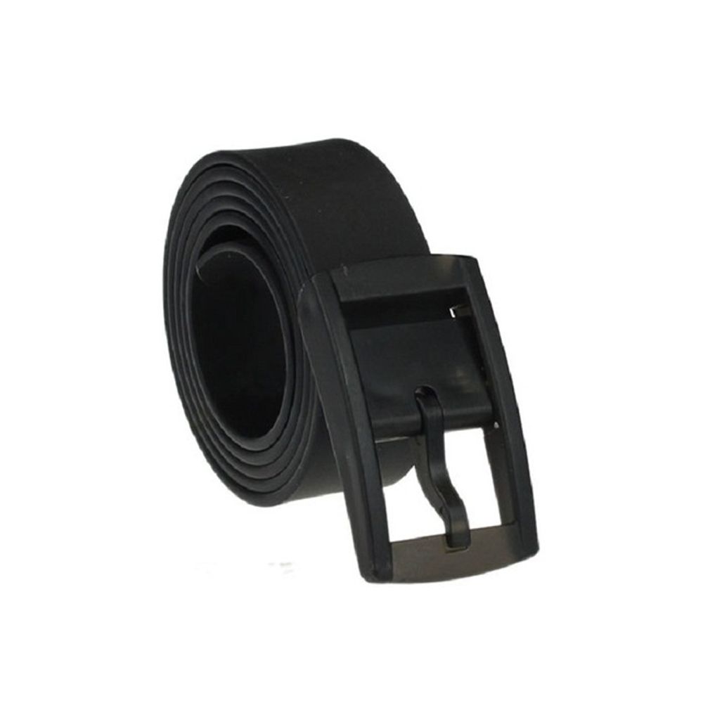 Plastic Buckle Waist Belt Strap Smooth Buckle Cummerbund Belts Waistband Silicone Belt Casual Belts