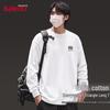 Baleno Men's Loose-Fit Pure Cotton Long Sleeve Crew Neck T-Shirt