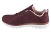 Skechers Graceful - Get Connected, Womens burgundy Sneakers