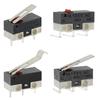 20Pcs Micro Limit Switch 3Pins Long Handle Roller Lever Arm SPDT Momentary Push Button Switch for Mouse DIY Accessories