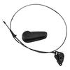 Direct Replacement Hood Release Cable Pull Handle for Ford Fusion 2013 2018 DS7Z16B626C DS7Z99042C74 Plastic Material