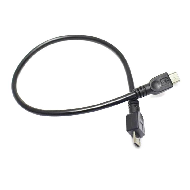 5 Pin Micro USB Male To Micro USB Male OTG Converter Adapter Data Cable