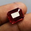 9.40 Ct Sapphire Natural Loose Gemstone Orange Emerald Cut