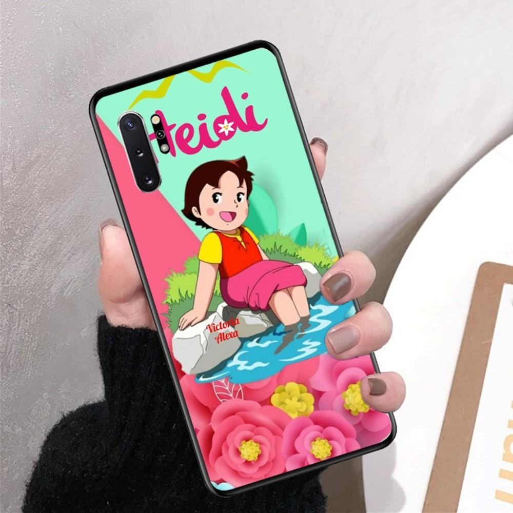 Süße Heidi Handyhülle für Samsung Note 8 9 10 20 Pro Plus Lite M 10 11 20 30 21 31 51 A 21 22 42 02 03