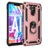 Dla Mate 20 Lite pokrywy skrzynka dla Huawei Mate 20 Lite przypadku zbroja wojskowy, odporny na wstrząsy uchwyt pierścieniowy magnes etui na telefon Fundas