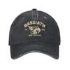 Vintage Basgiath War College Baseball Cap Distressed Denim Washed Sun Cap Fourth Wing Outdoor Workouts Gift Hats Cap