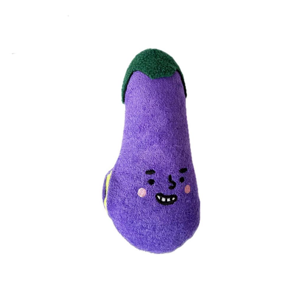 Plush Sound Making Toy Food  Smelling  Interactive Pet Toy