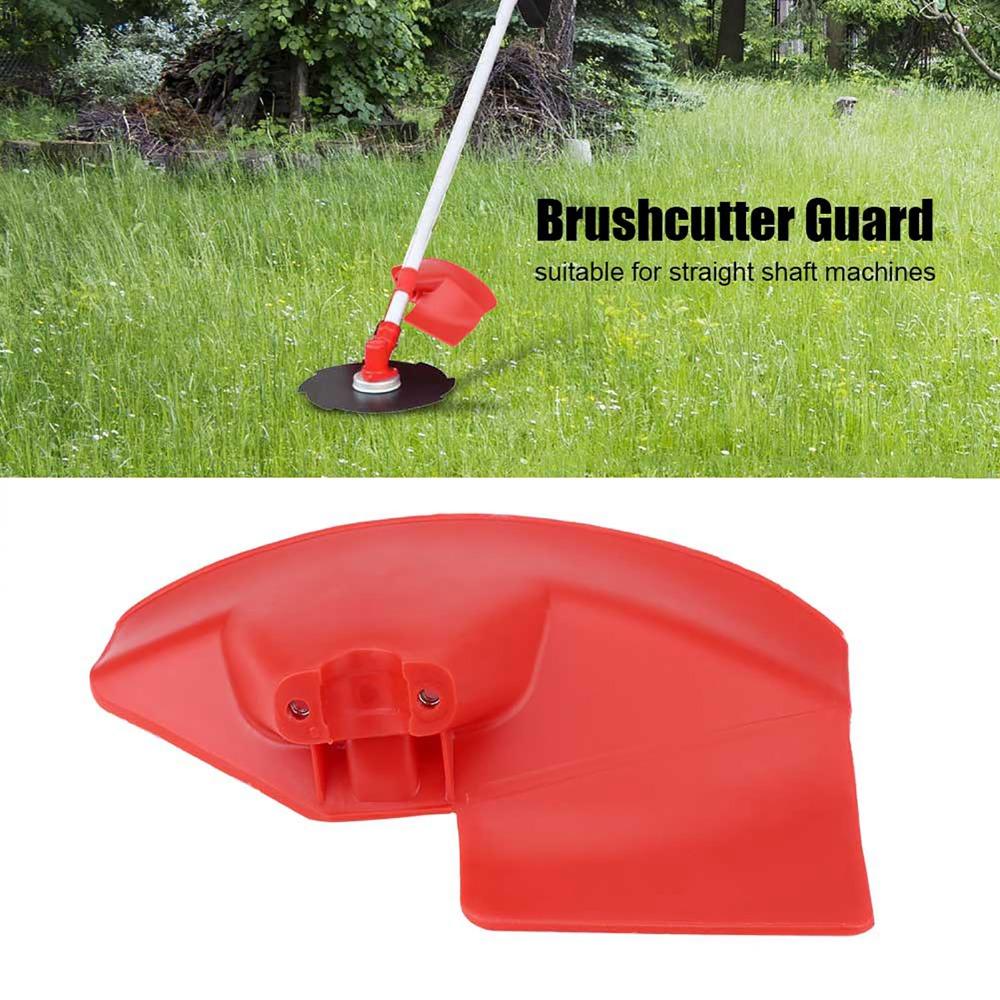 Red Trimmer Protective Cover Plastic Blade Guard Durable Lawn Mower Guard