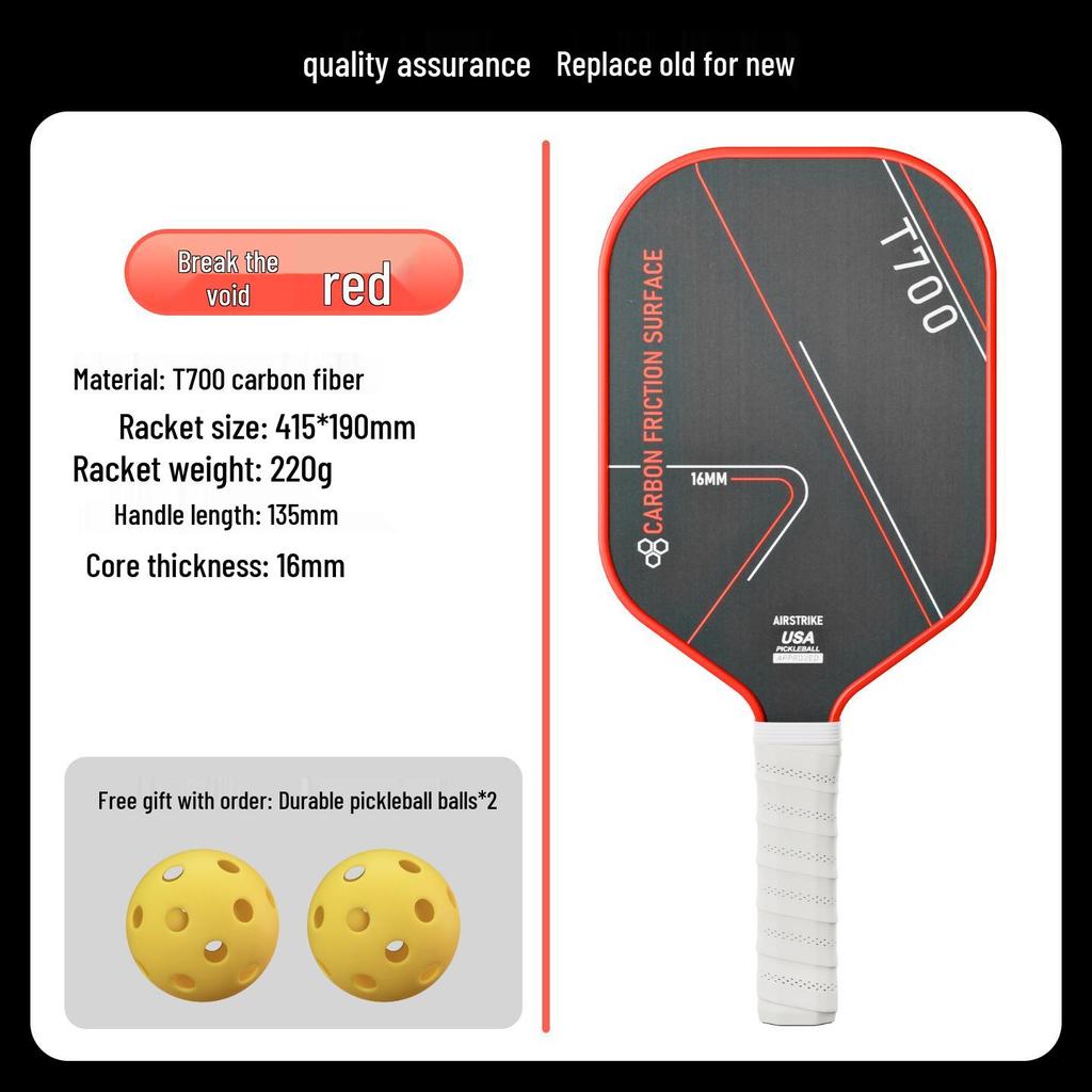 Carbon Fiber Pickleball Paddle Set for Adults & Children
